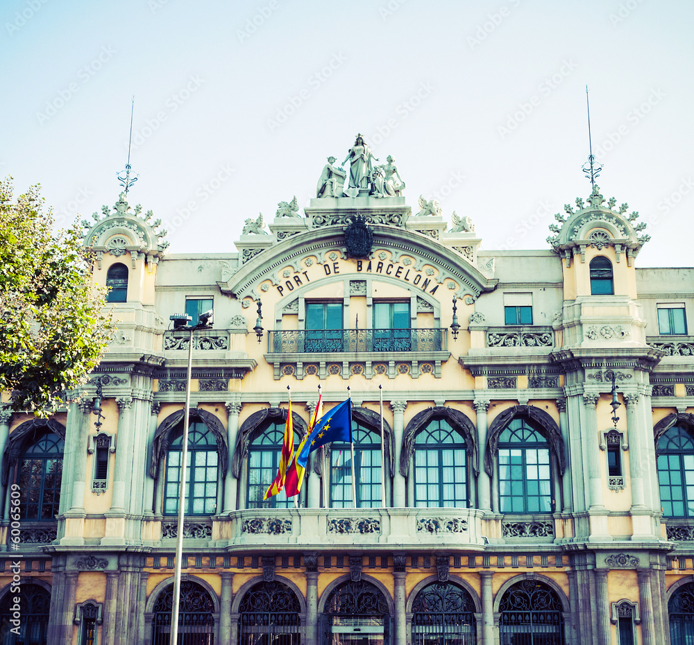 Barcelona port, Spain