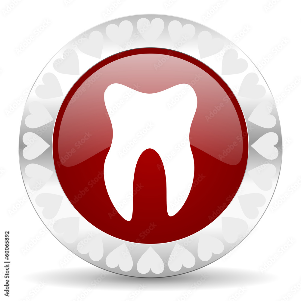 tooth valentines day icon tooth valentines day icon