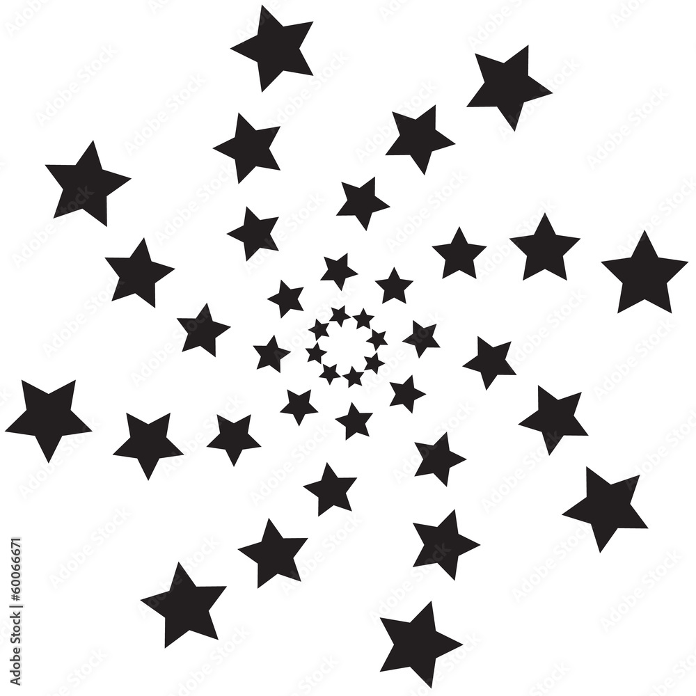 Spiral stars Spiral stars