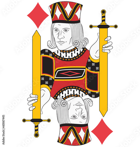 Jack of Diamonds without card. Original design