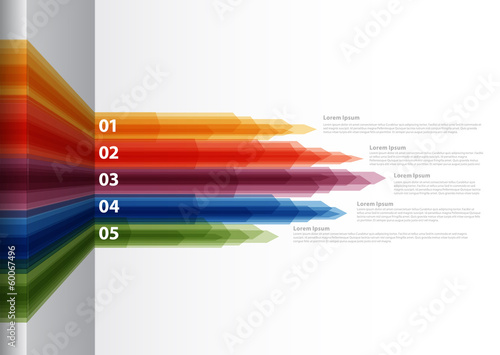 Vector Paper Progress background / product choice or versions