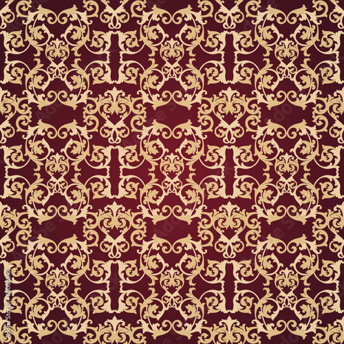 Abstract seamless decorative pattern background