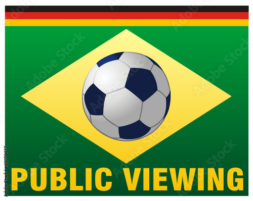 Soccer Brazil Public Viewing