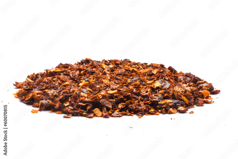 Dried red pepper flakes Dried red pepper flakes