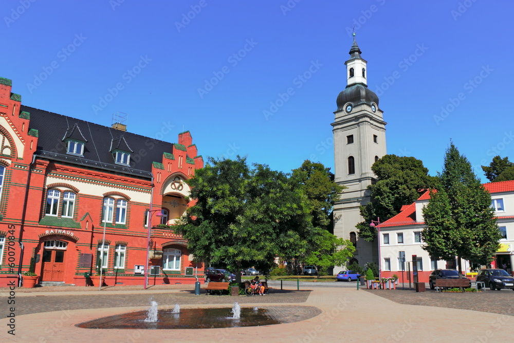 Genthin Rathausplatz