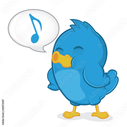 Blue Bird Singing