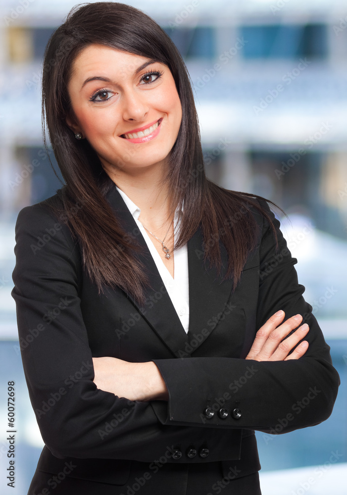 Smiling businesswoman Smiling businesswoman