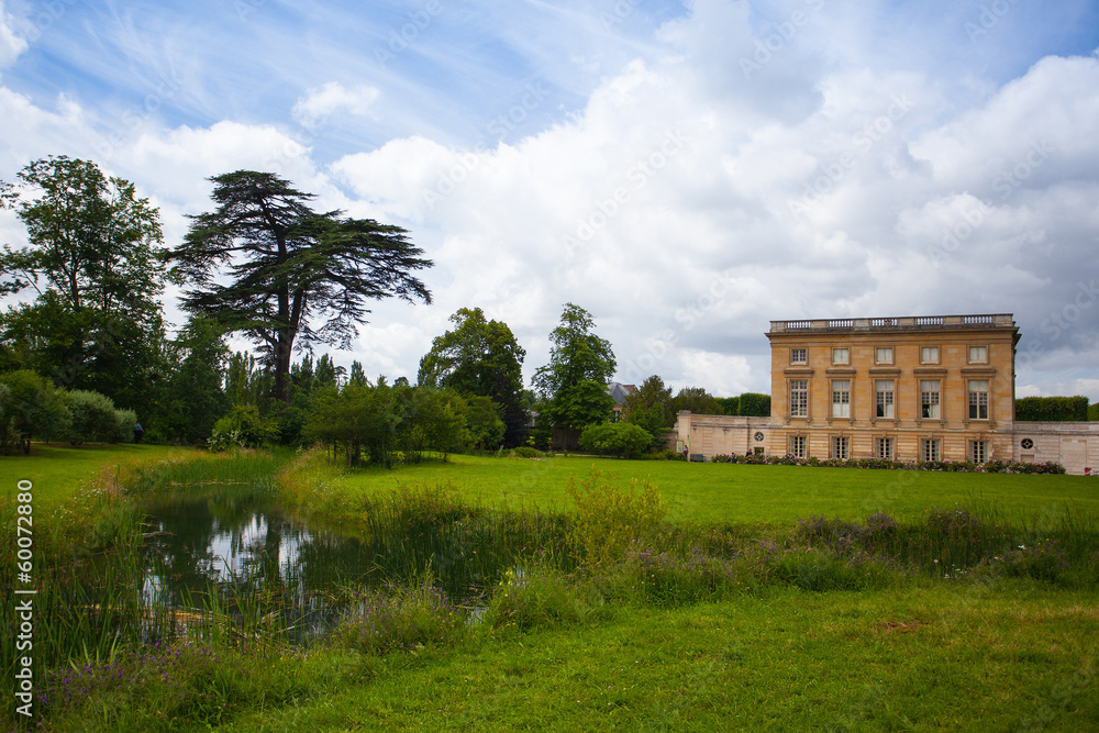 Le Trianon in Versailles gardens Le Trianon in Versailles gardens