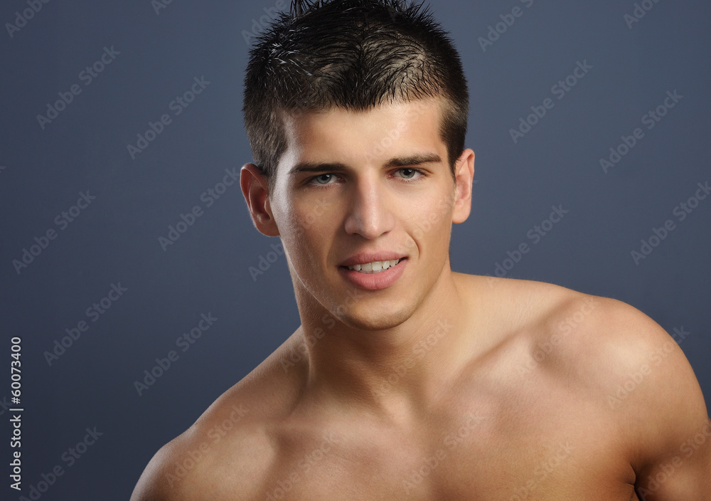 Fototapeta premium Male beauty portrait