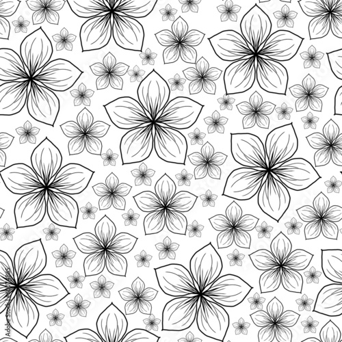 Floral seamless pattern