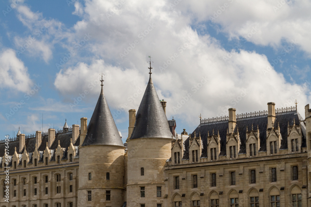 Historic building in Paris France