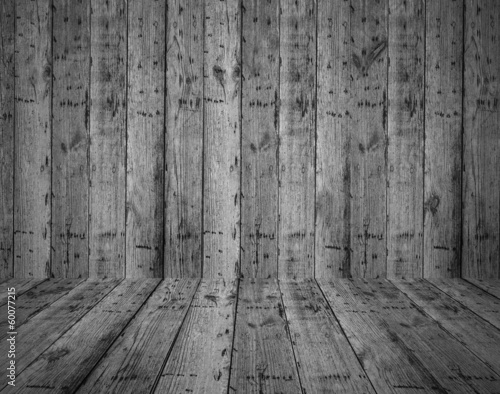 Fototapeta Naklejka Na Ścianę i Meble -  Grey Wooden Wall