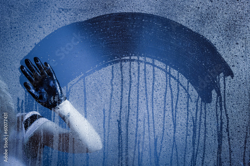 Foto water drops background