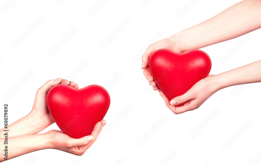 Health insurance or love concept Health insurance or love concept
