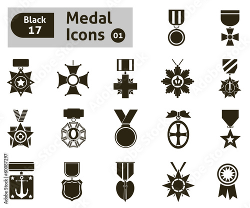 Award and medal icons