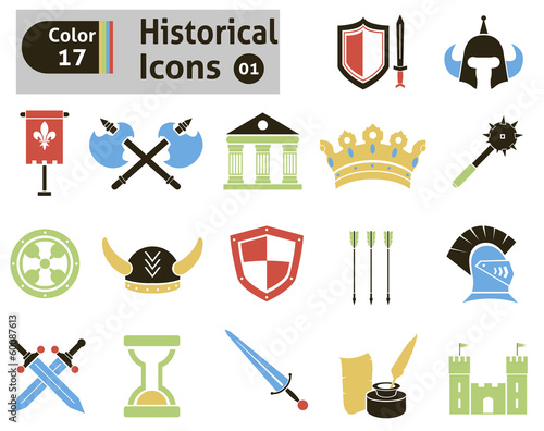 Histoical icons