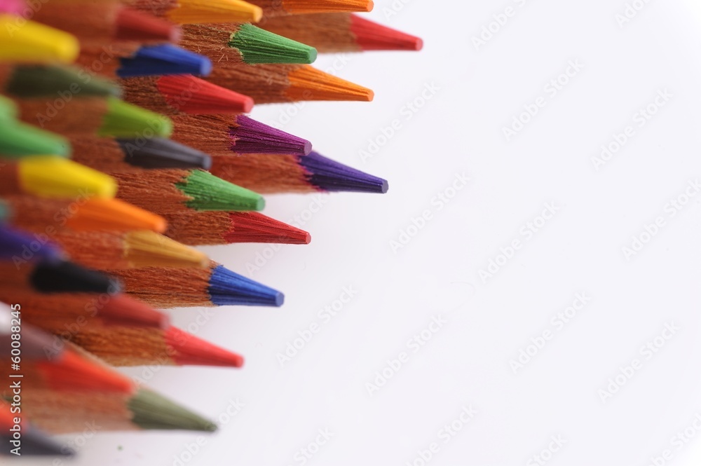 Fototapeta premium Colored pencils