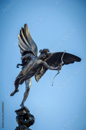 Eros Statue at Piccadilly Circus фототапет