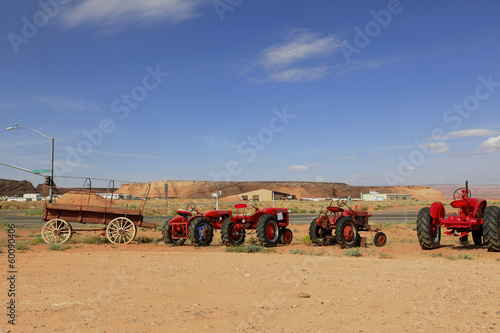 Cuadro en lienzo tracteurs, Arizona