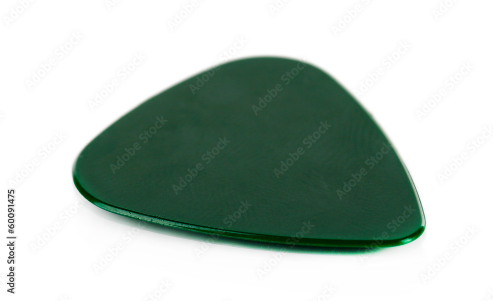 Colorful plectrum isolated on white Colorful plectrum isolated on white
