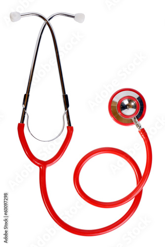 red stethoscope