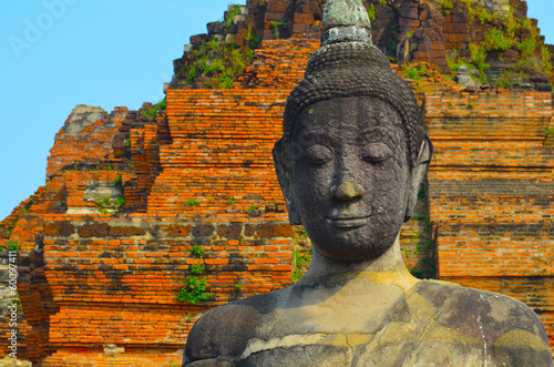 Ayutthaya Antique Face II photo