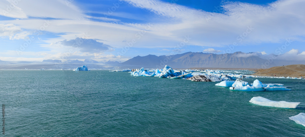 Fototapeta premium Glacier lagoon in east iceland