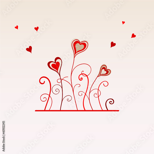 CARTE DE LA SAINT VALENTIN (amour déclaration coeur je t’aime)