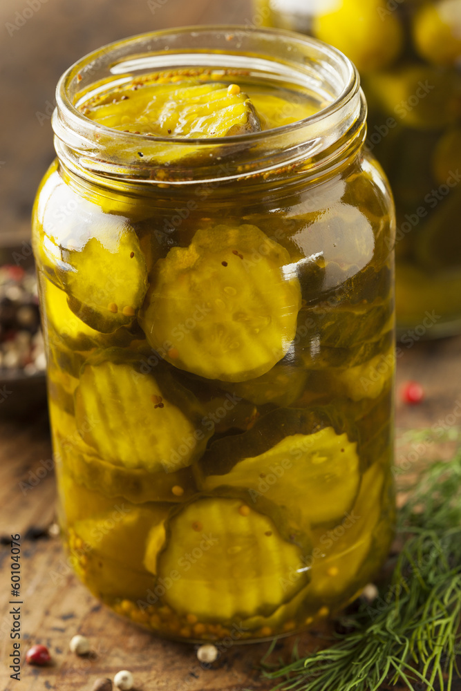 Homemade Organic Crunch Green Pickles Homemade Organic Crunch Green Pickles