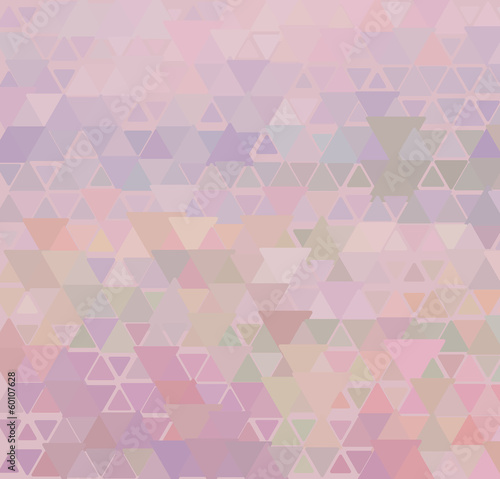 Delicate pink triangle background