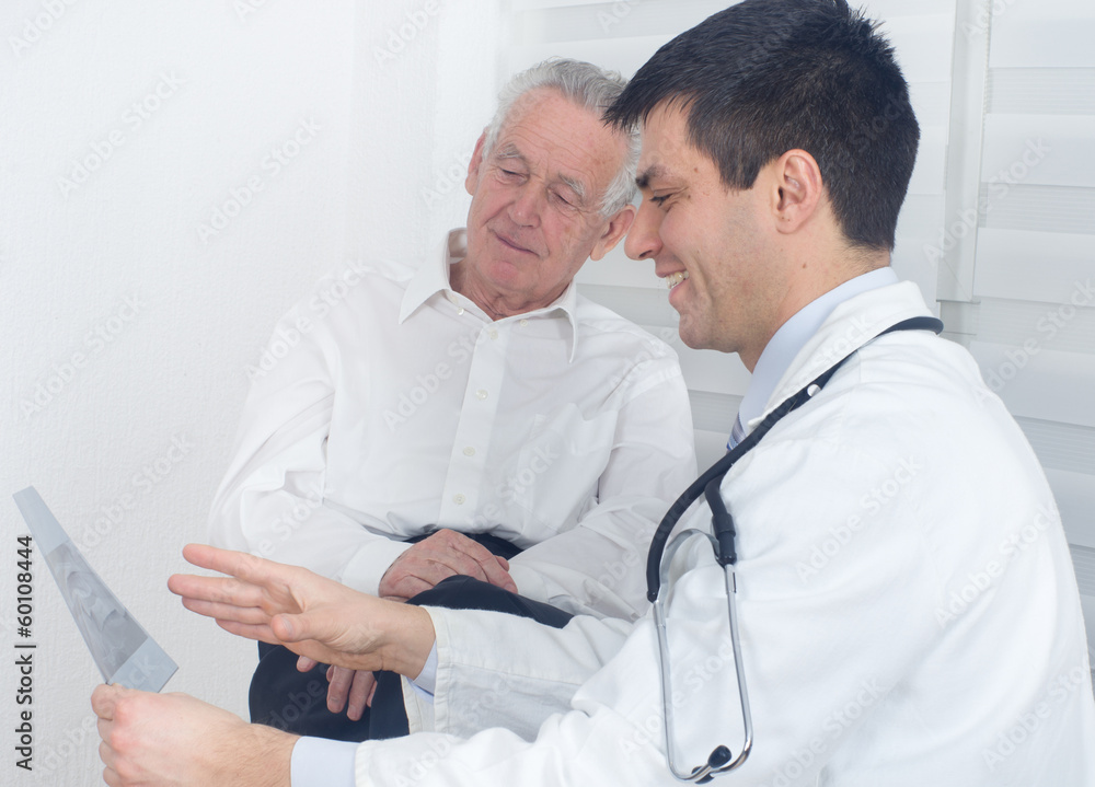 Fototapeta premium Doctor and patient