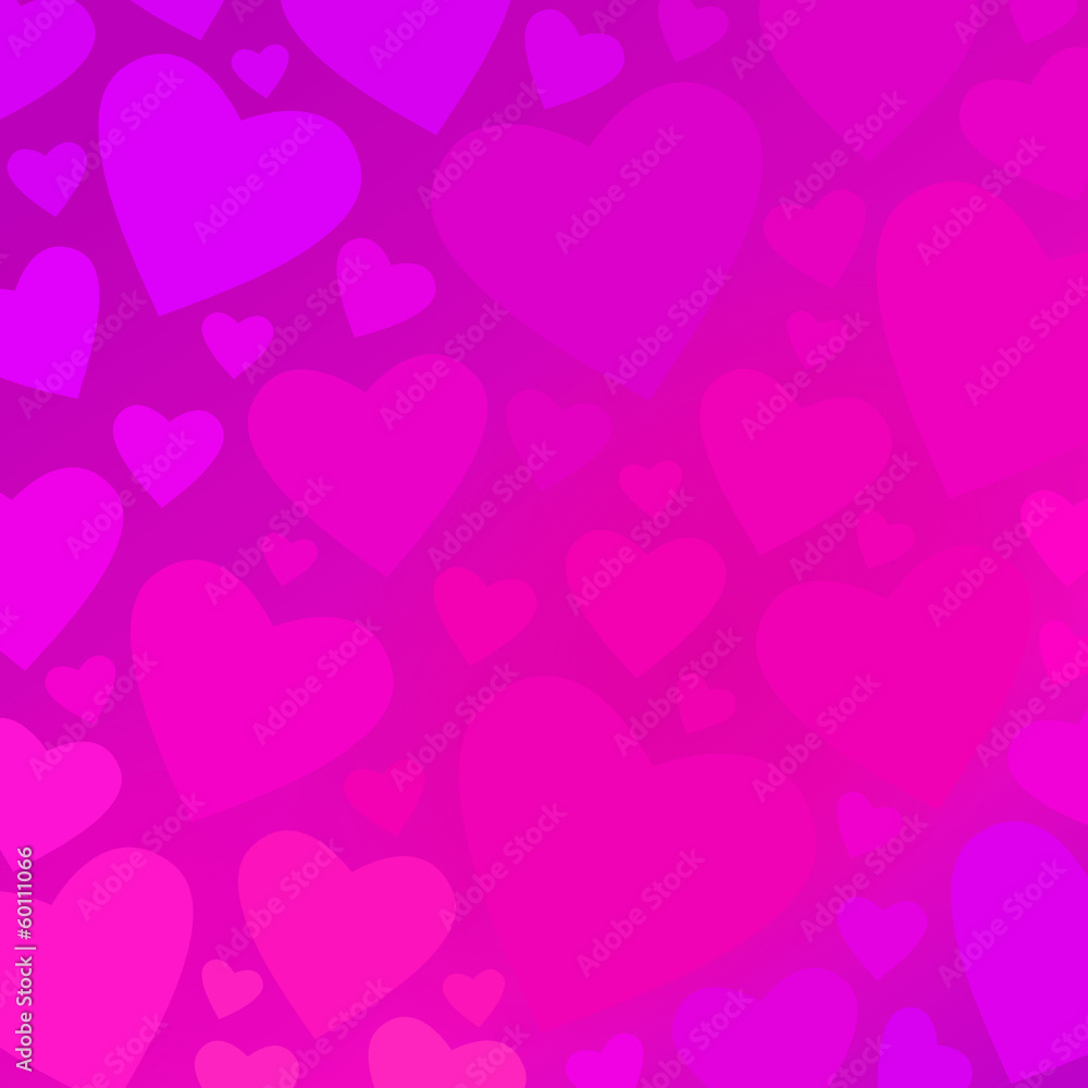 Background with Hearts