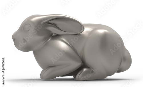 rabbit  isolated on white