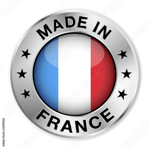 Made In France Silver Badge