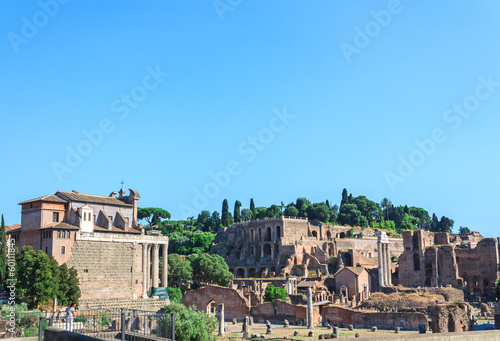 Ancient ruins in Rome