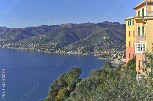 Il golfo del Paradiso dal Monte di Portofino - Liguria