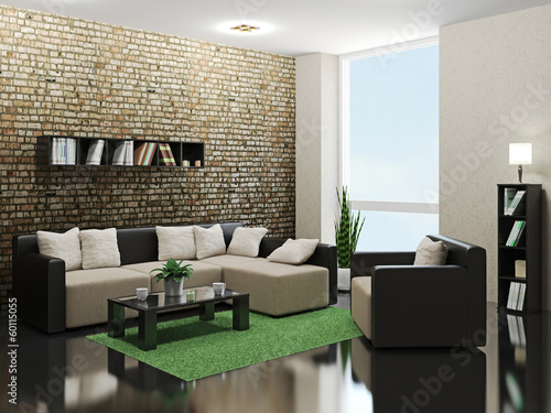 Minimalist livingroom