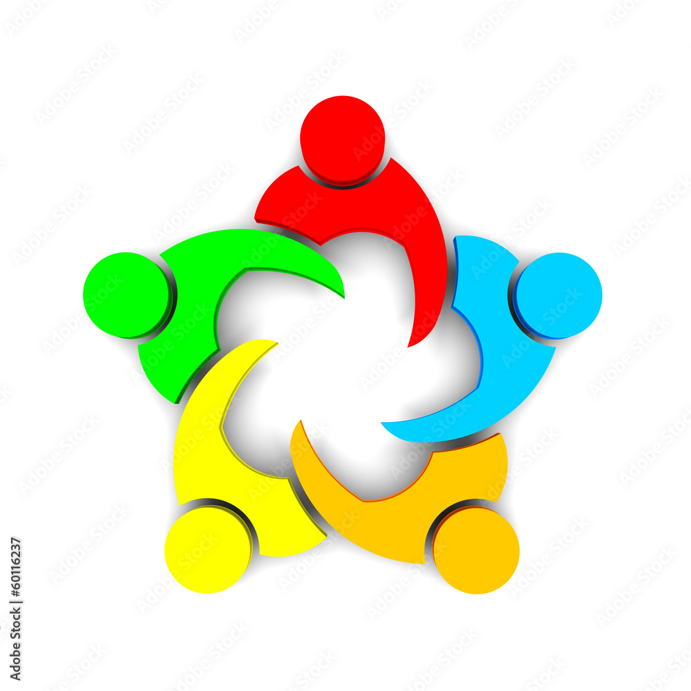 3D Logo Illustration Business Meeting 5 3D Logo Illustration Business Meeting 5
