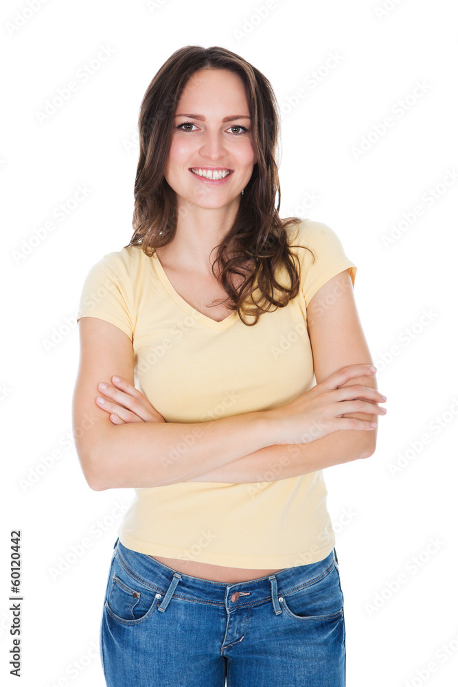 Smiling Young Woman Smiling Young Woman