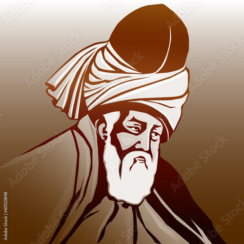 Mevlana  Celaleddin-i   Rumi (renkli)