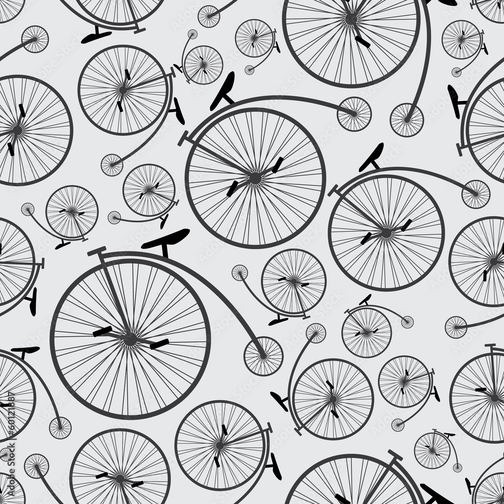 bicycle historic pattern eps10 bicycle historic pattern eps10