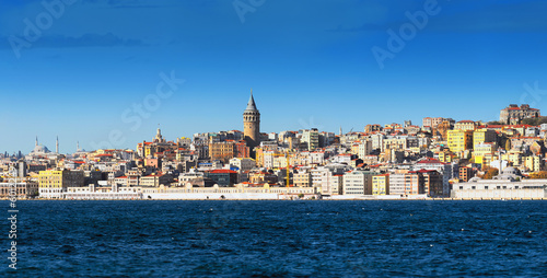 Galata tower in the Karakoy district