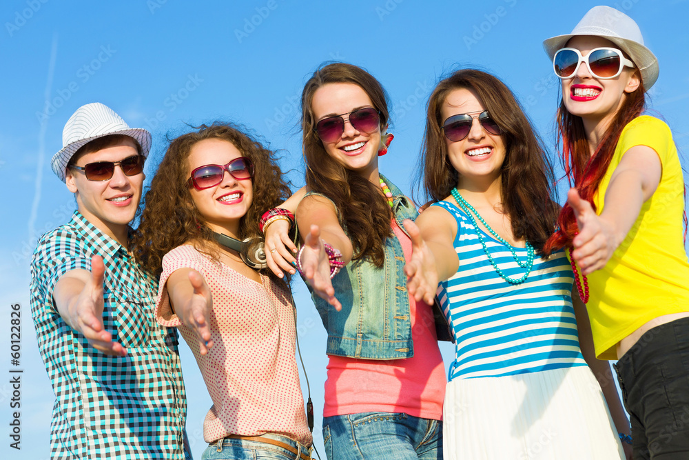 Group of young people Group of young people