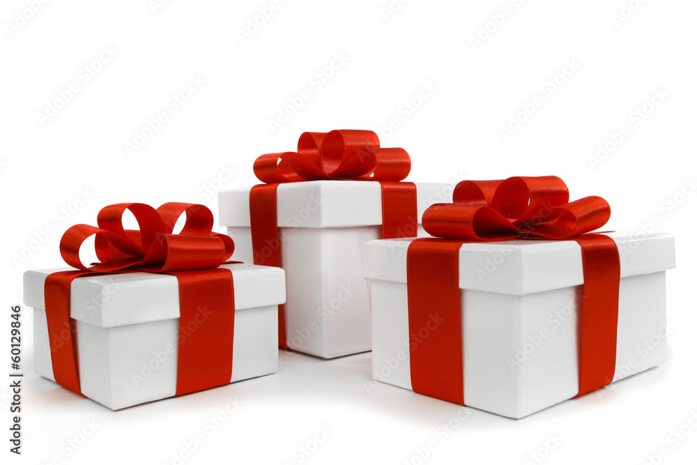 Fototapeta premium Gift boxes