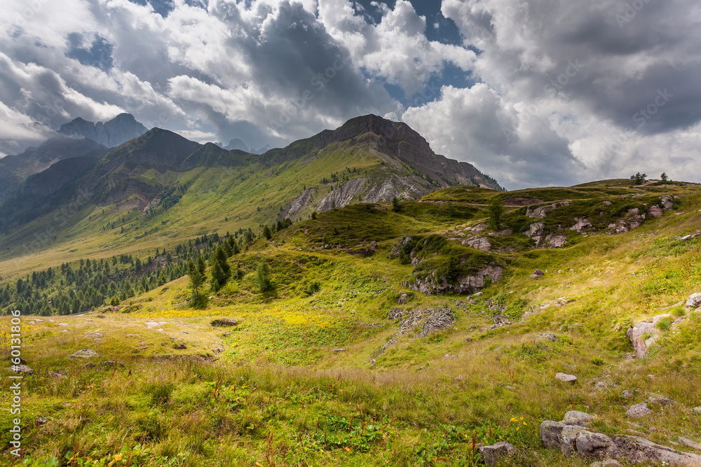 Fototapeta premium Summer in the Dolomites - Italy