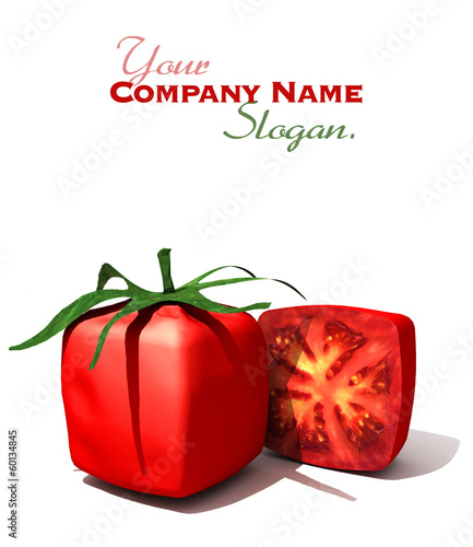 Cubic tomato and a half