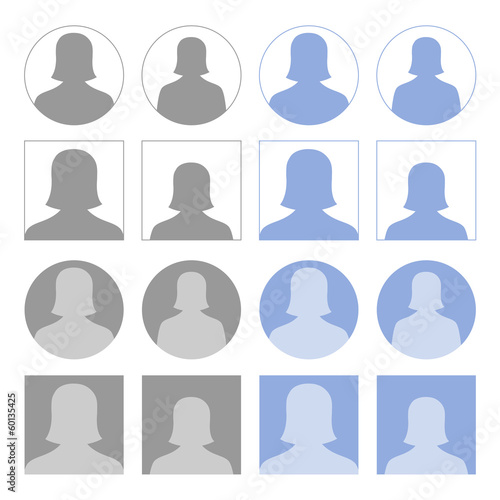 Female profile icons