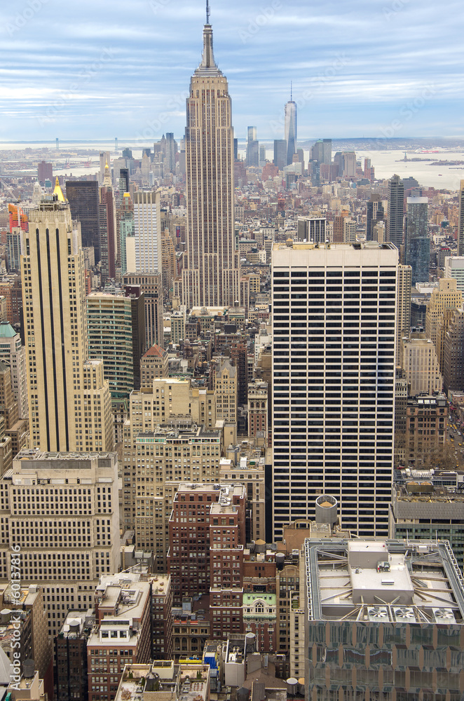 Fototapeta premium New York city scenic view