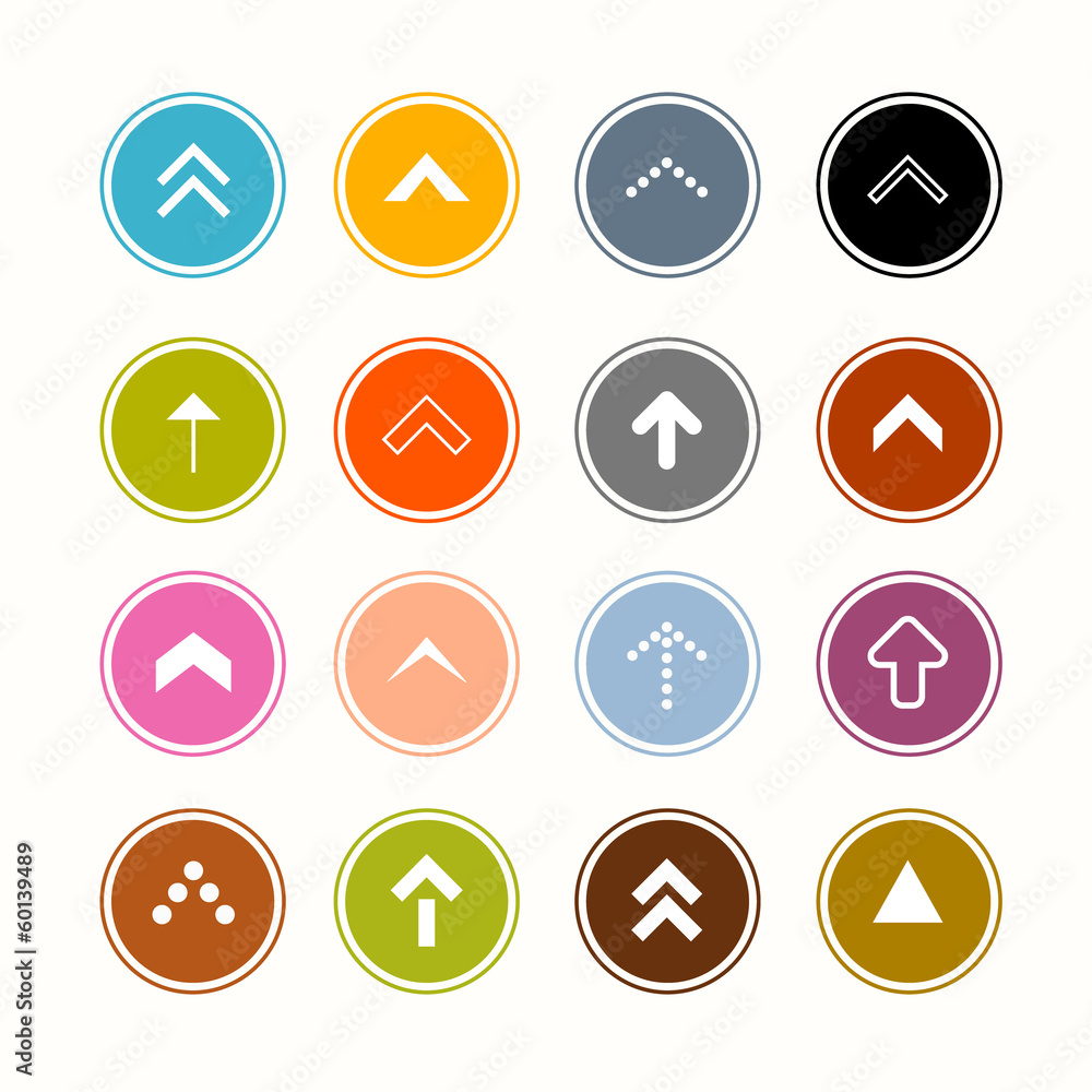 Arrows Set in Circles Arrows Set in Circles