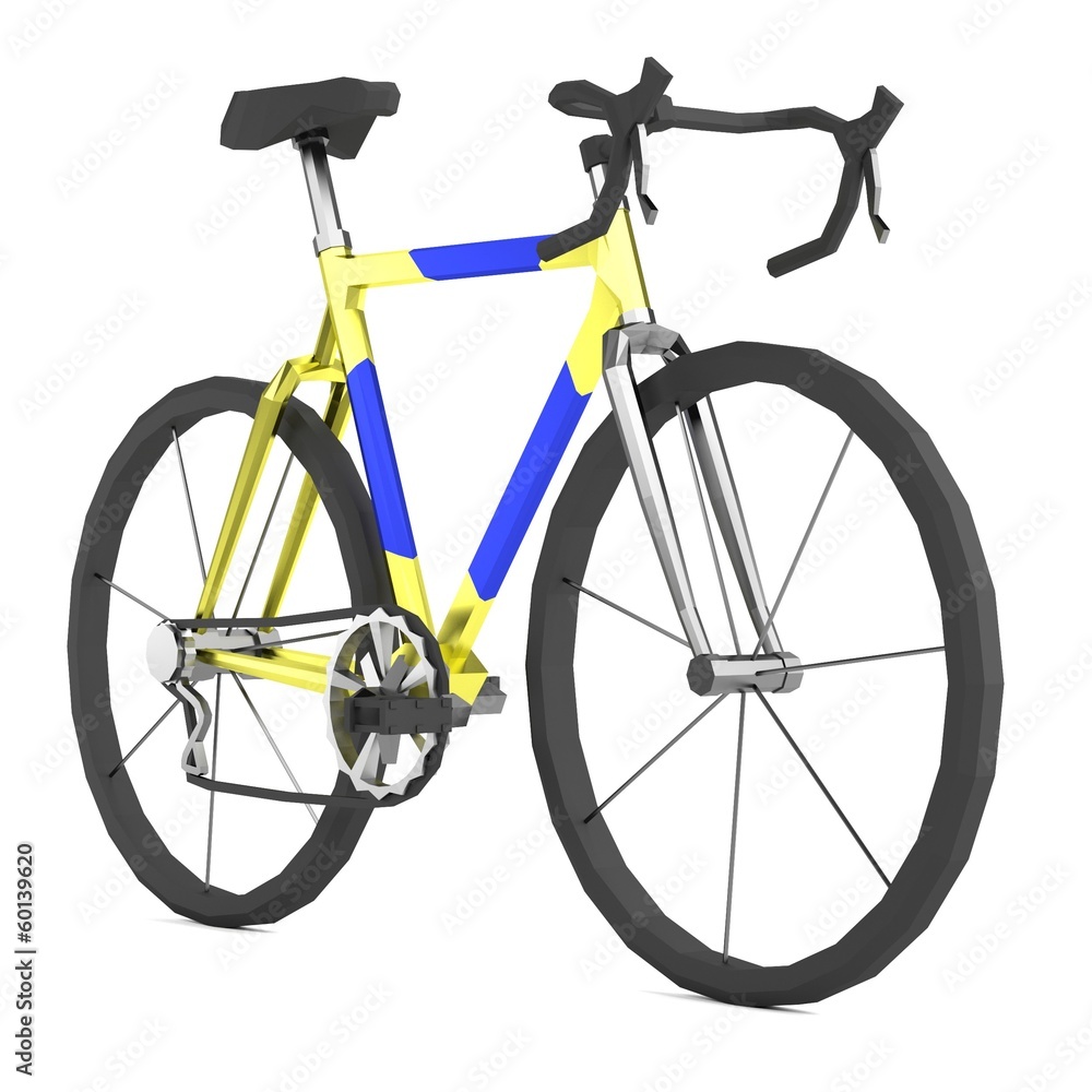 Fototapeta premium realistic 3d render of bike